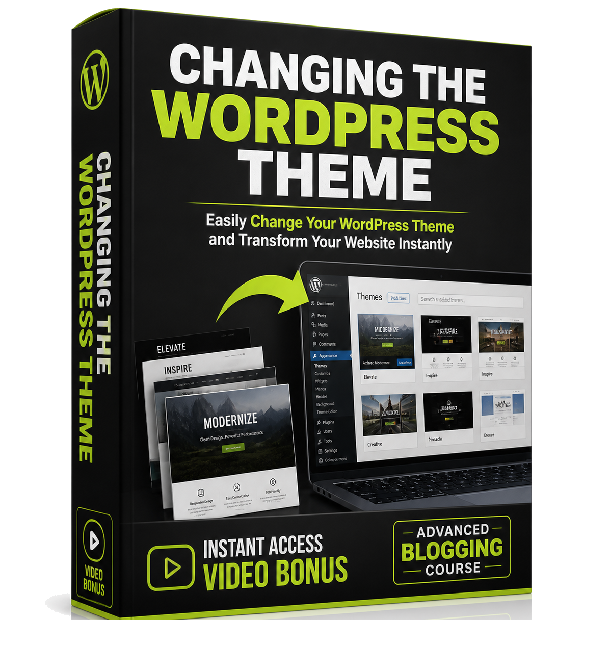 Changing the WordPress Theme