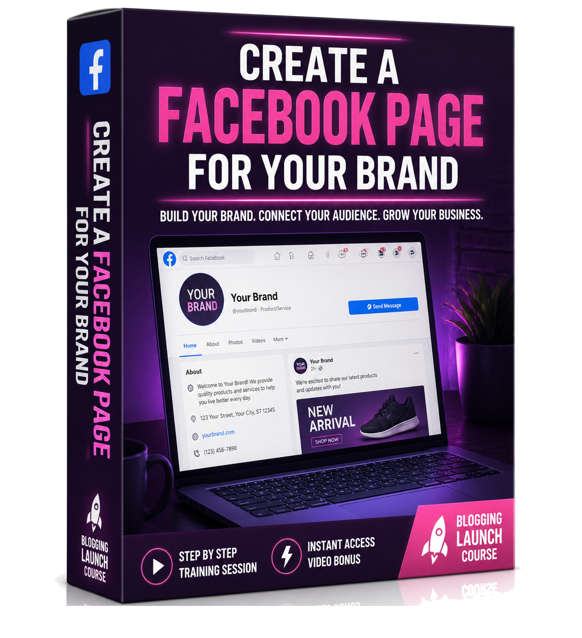 Create a Facebook page for your brand