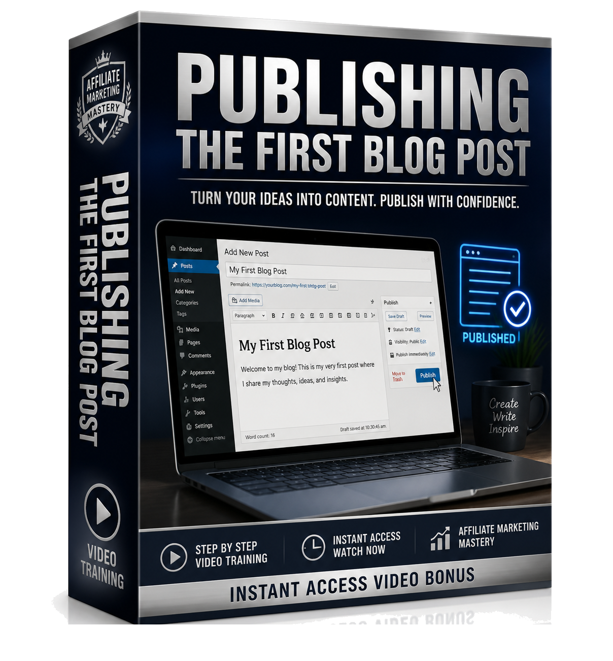 Publishing The First Blog Post