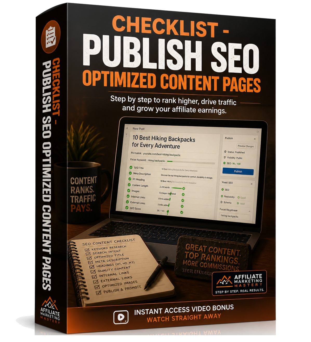 Checklist - Publish SEO Optimized Content Pages