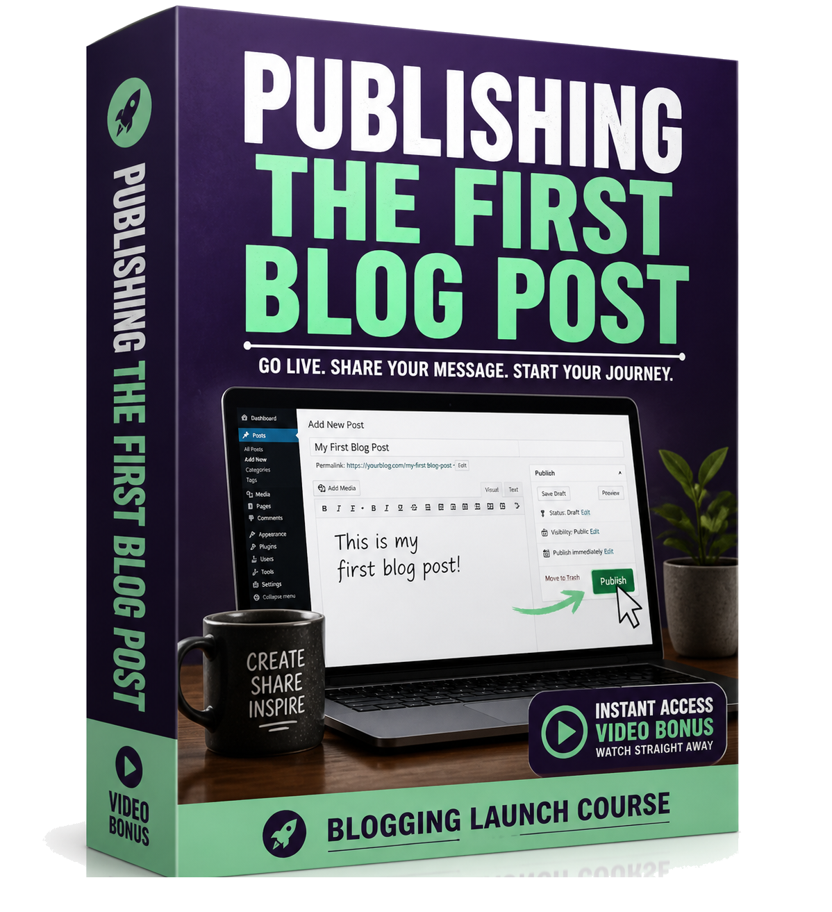 Publishing the First Blog Post