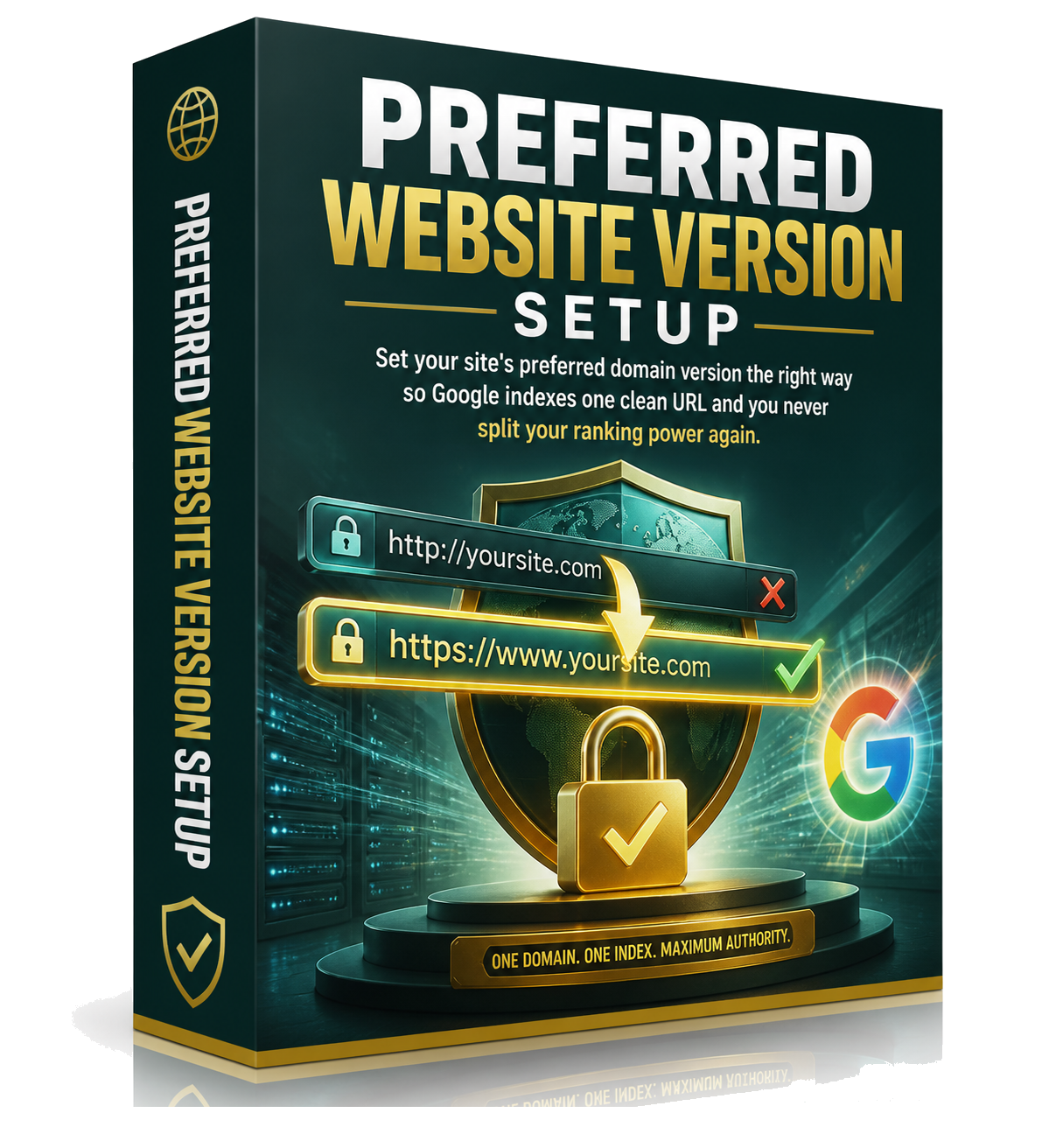 Preferred Website Version Setup