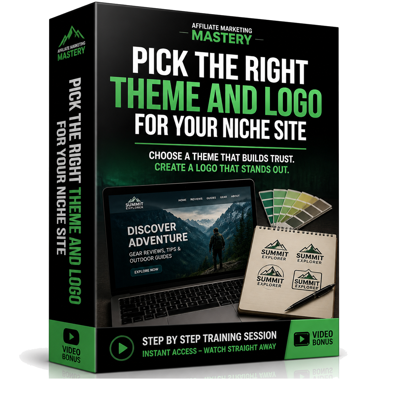 Pick the Right Theme and Logo for Your Niche Site