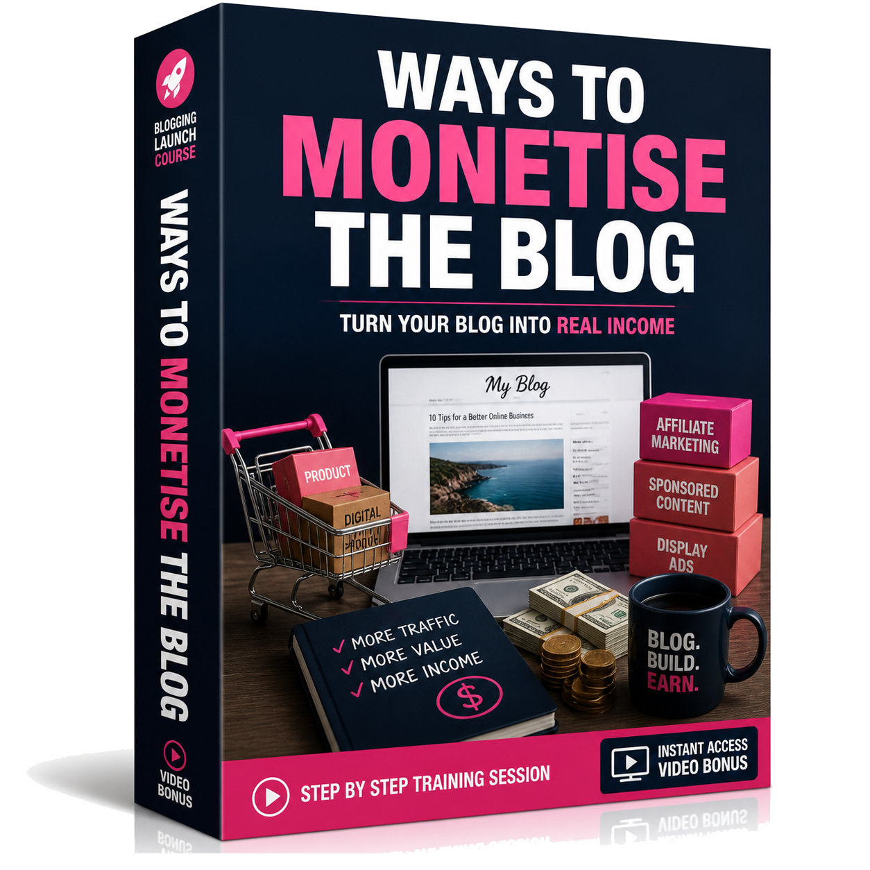 Ways to monetise the blog