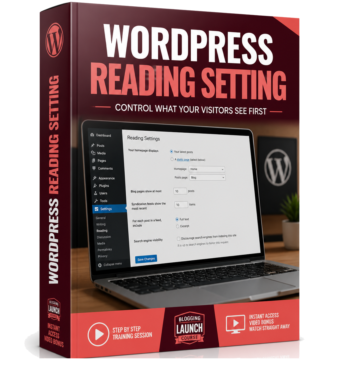 Wordpress Reading Setting