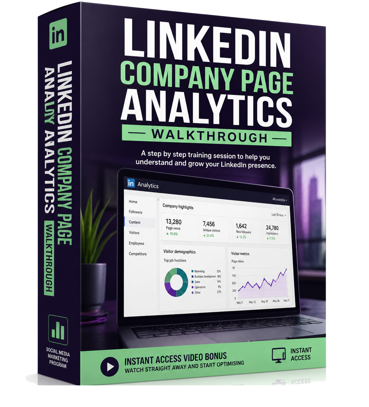 LinkedIn Company Page Analytics Walkthrough