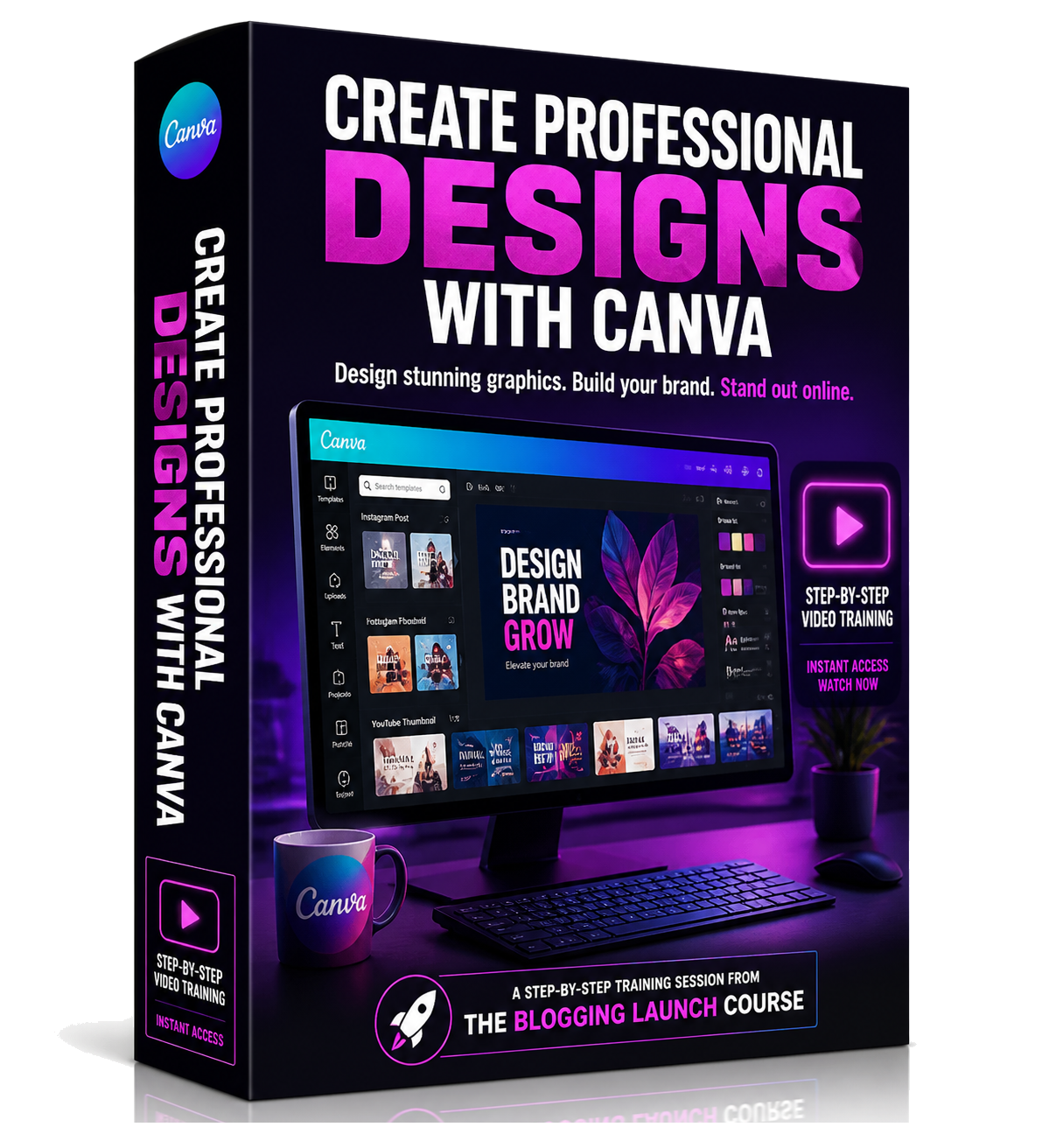 Create professional designs with Canva